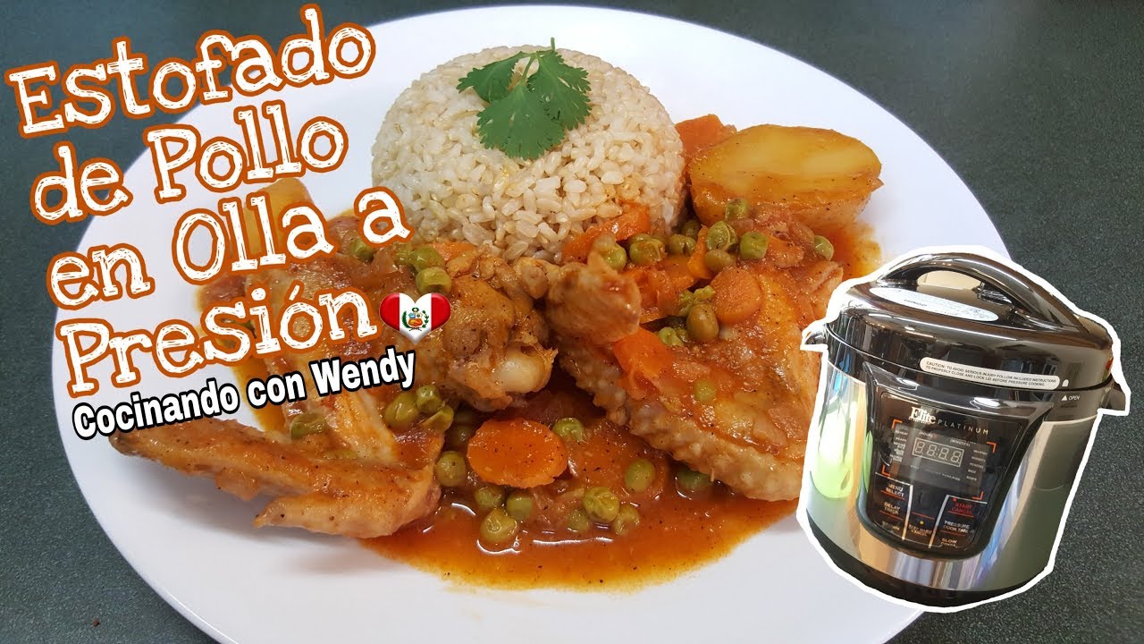 estofado de pollo persa en olla programable