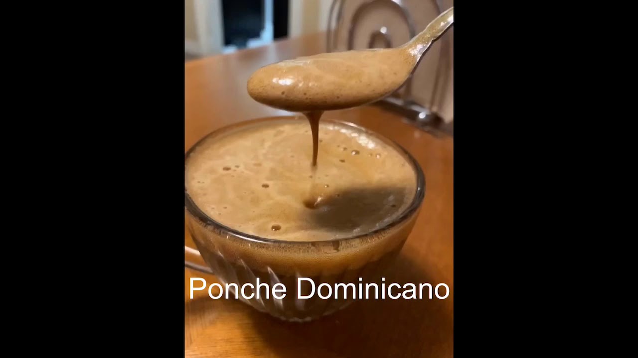 ponche de huevo moka latte en olla programable