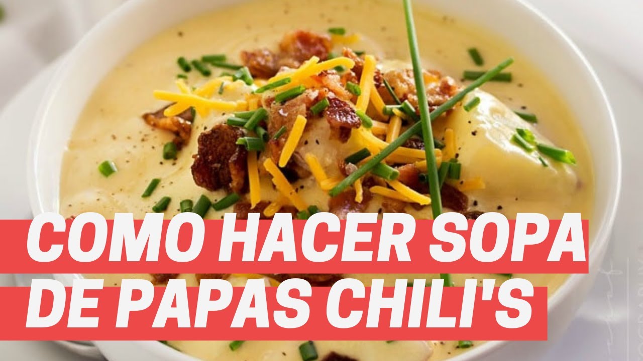 sopa de papa cargada en olla programable