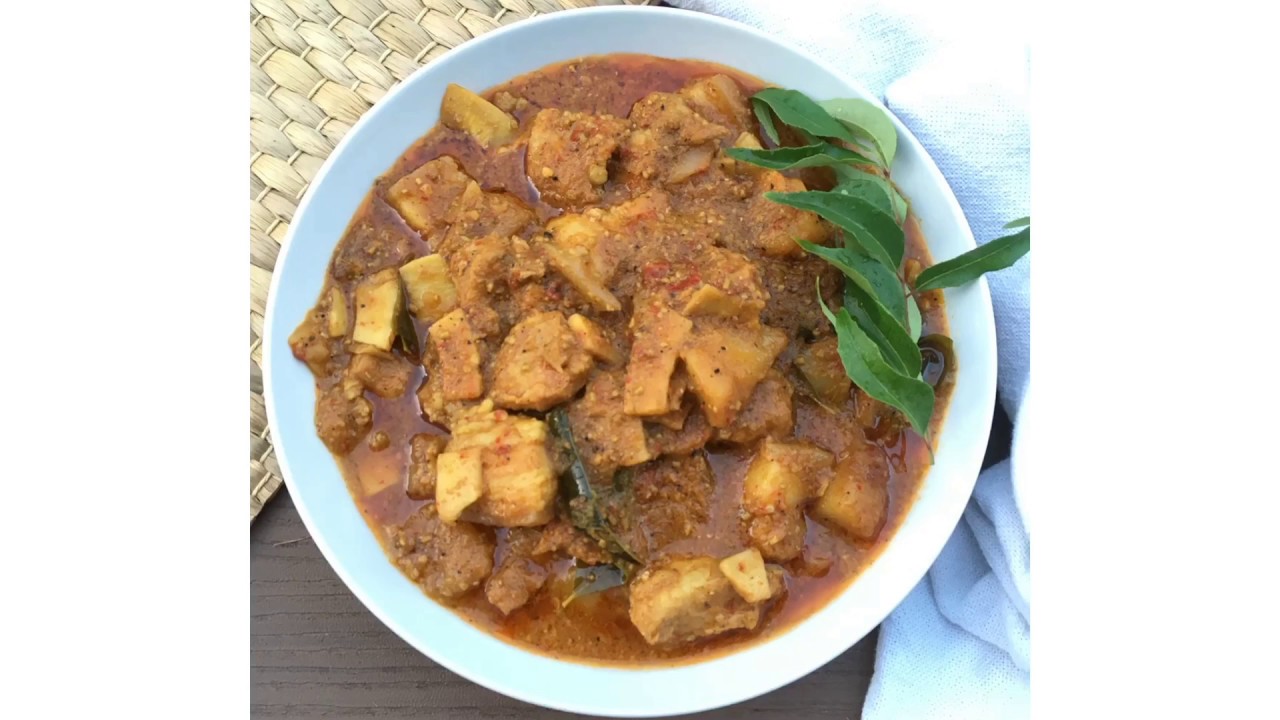 Vindaloo de cerdo en olla programable