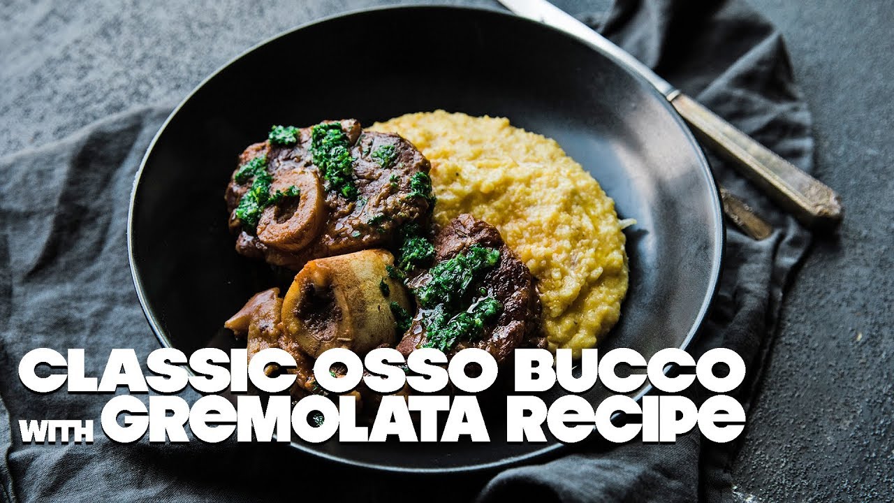 osso bucco de cordero con gremolata en olla programable