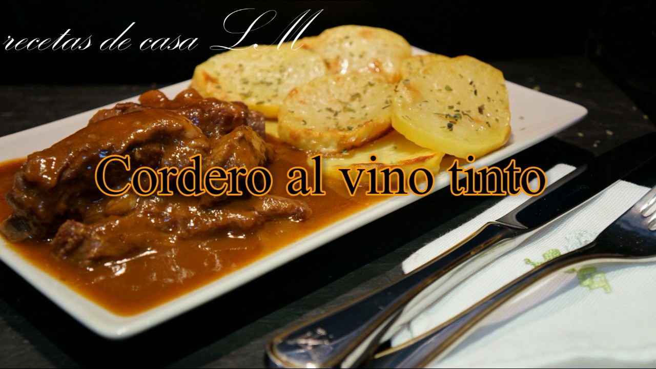 pierna de cordero con alubias blancas tomillo y salsa balsamica de vino tinto en olla programable